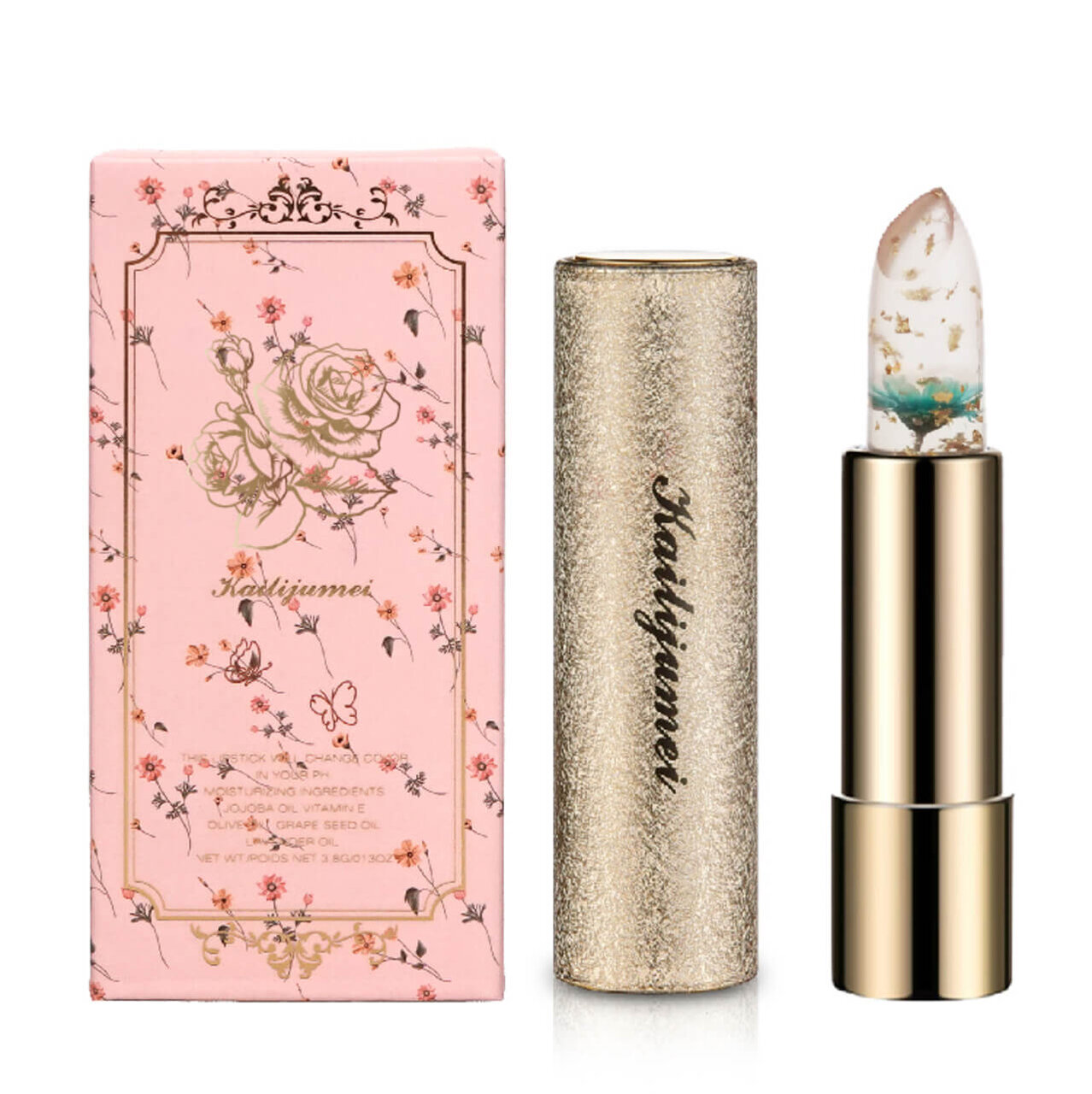 Kailijumei（カイリジュメイ）フラワーリップ 日本限定ゴールドケースモデル 新色