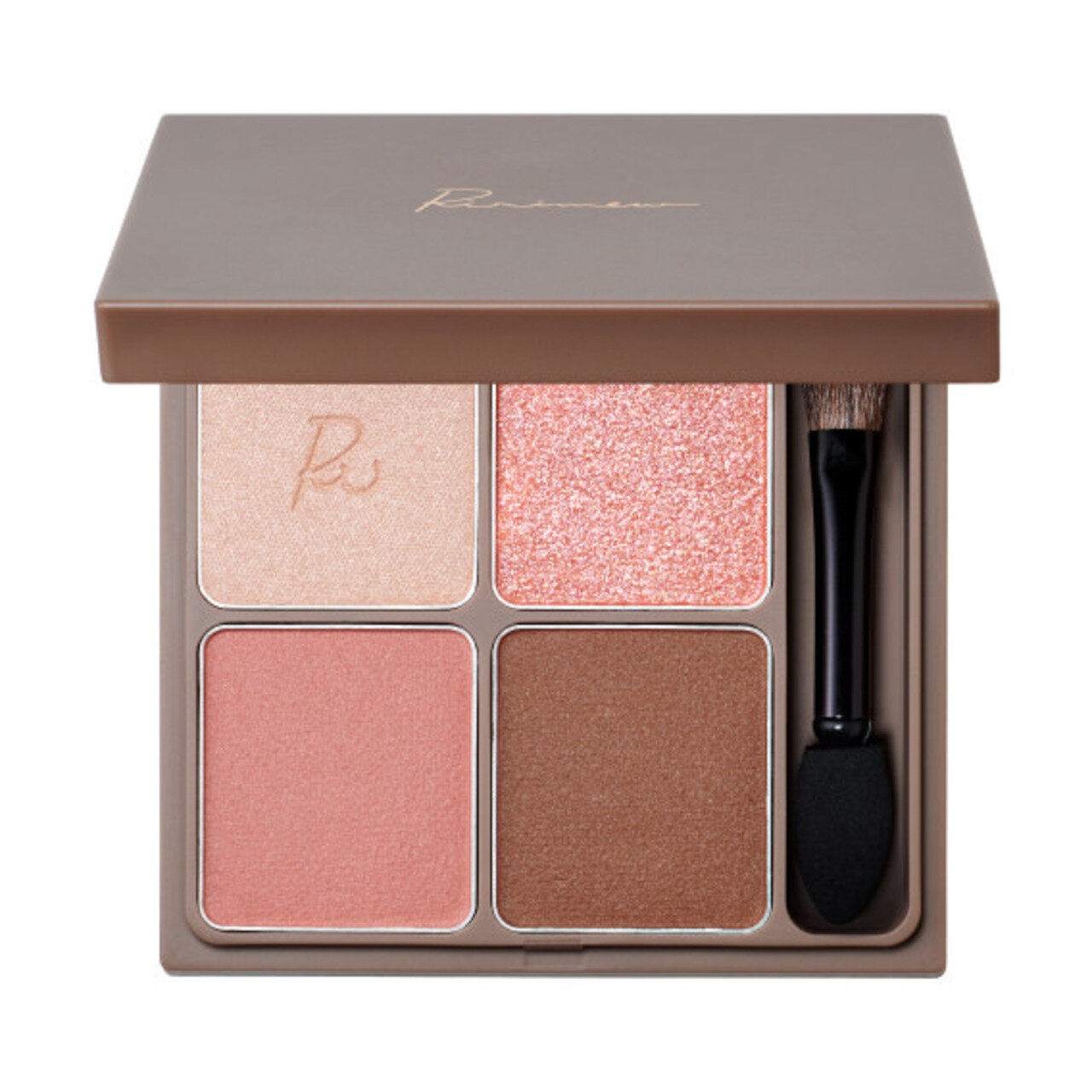 Ririmew（リリミュウ）　インザミラーアイパレット　02 ティーローズ