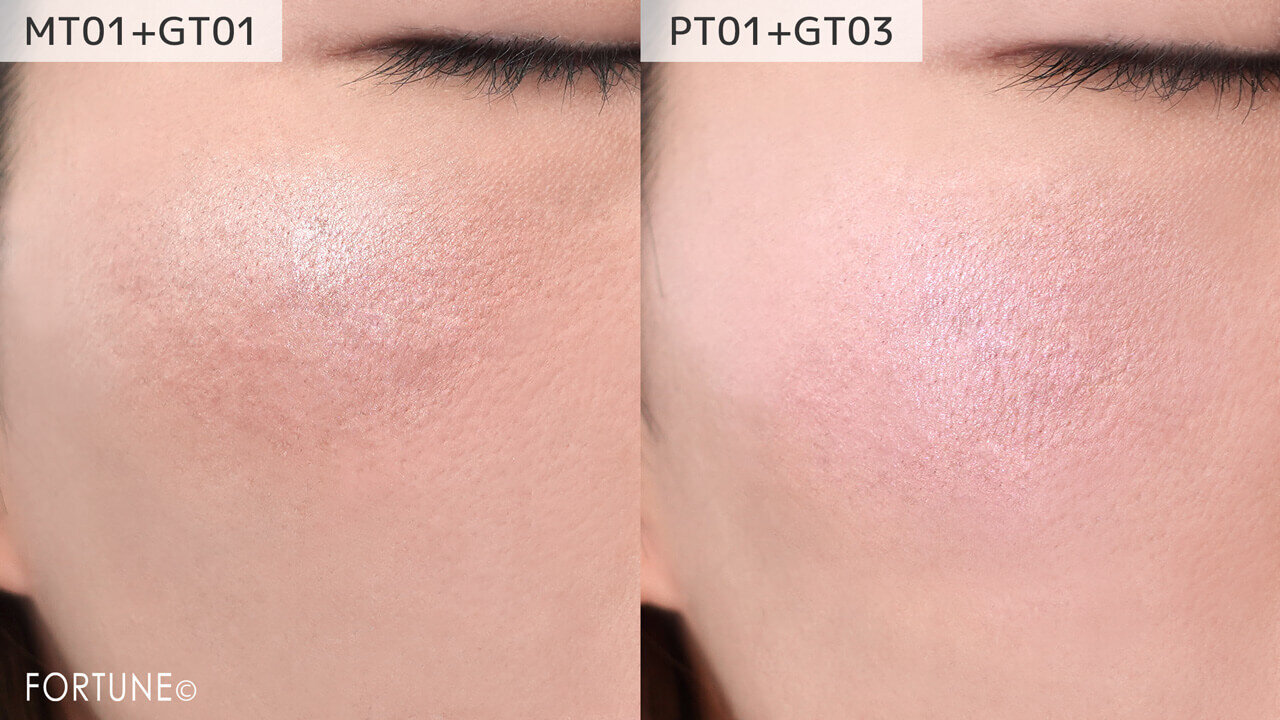 CANMAKE（キャンメイク）　『マイトーンクチュール』　スウォッチ