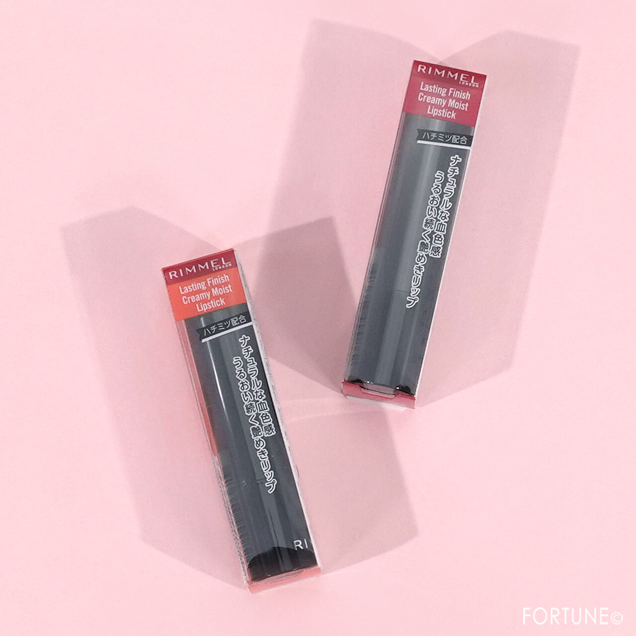 RIMMEL（リンメル）　『ラスティング　フィニッシュ　クリーミィモイスト　リップスティック』