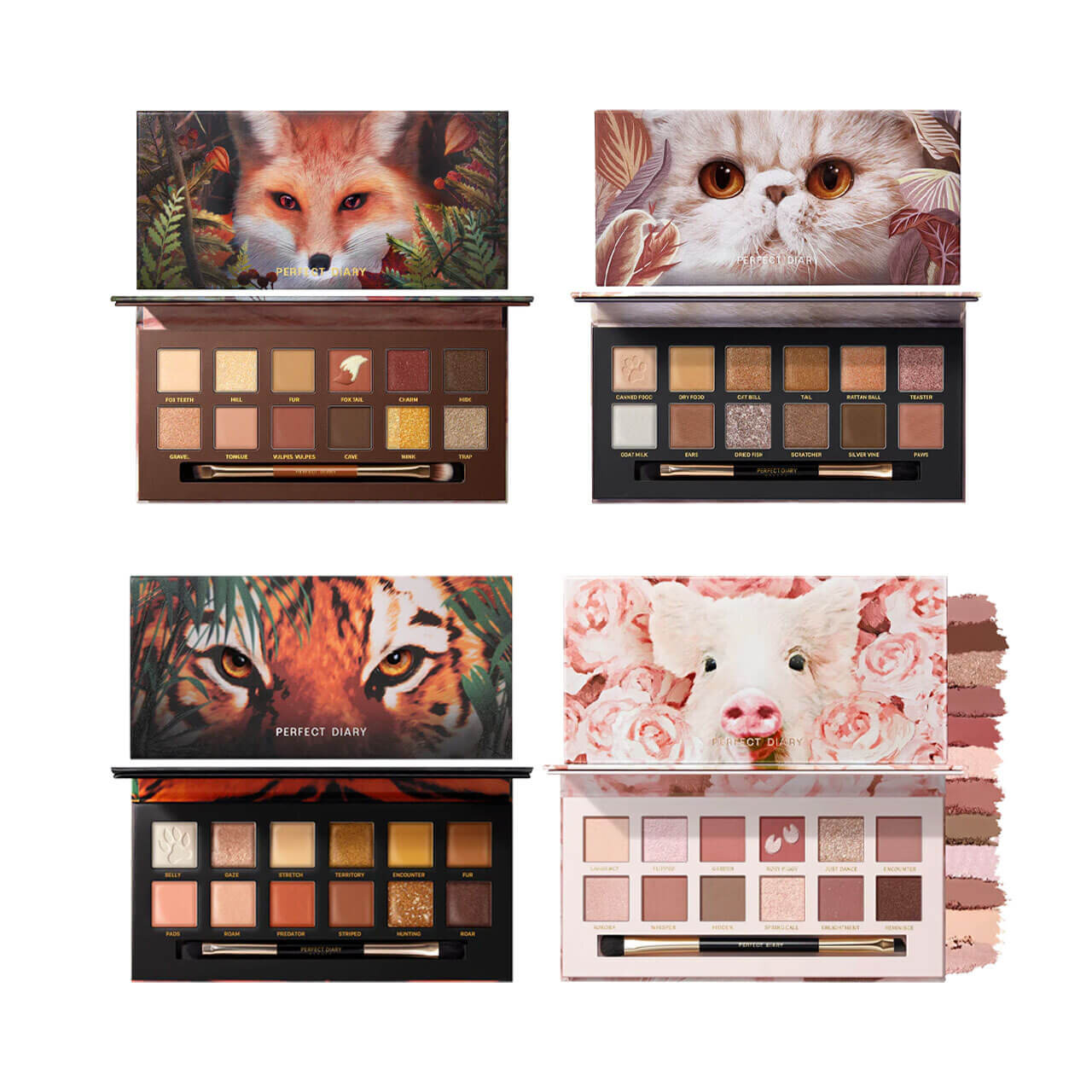 パーフェクトダイアリー｜エクスプローラ アイシャドウパレット（中国コスメ）