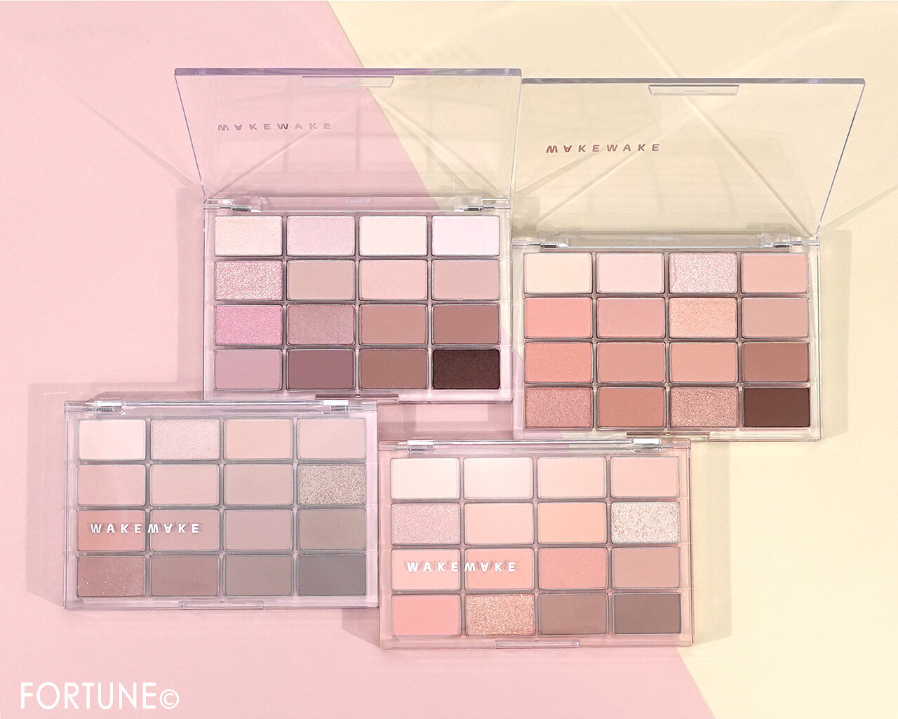 WAKEMAKE（ウェイクメイク）　2023年冬新作コスメ　『ソフトブラーリングアイパレット』