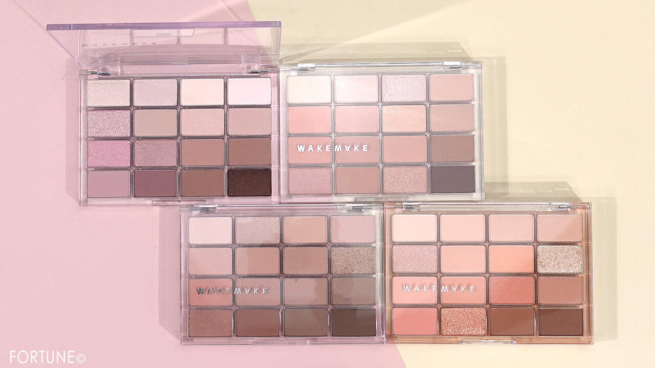 WAKEMAKE（ウェイクメイク）　2023年冬コスメ　『ソフトブラーリングアイパレット』