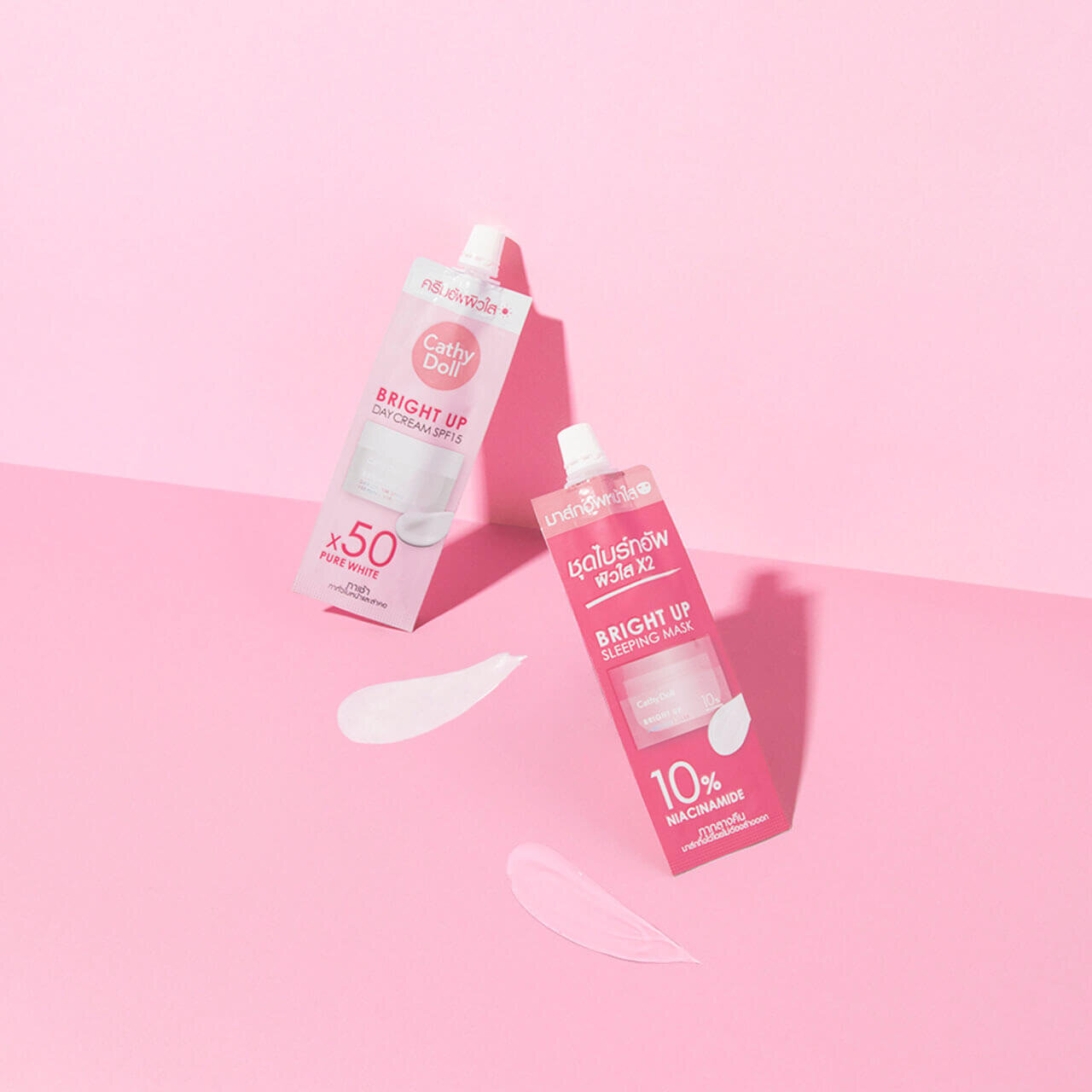 Cathy Doll　ブライトアップ スリーピングマスク・デイクリーム