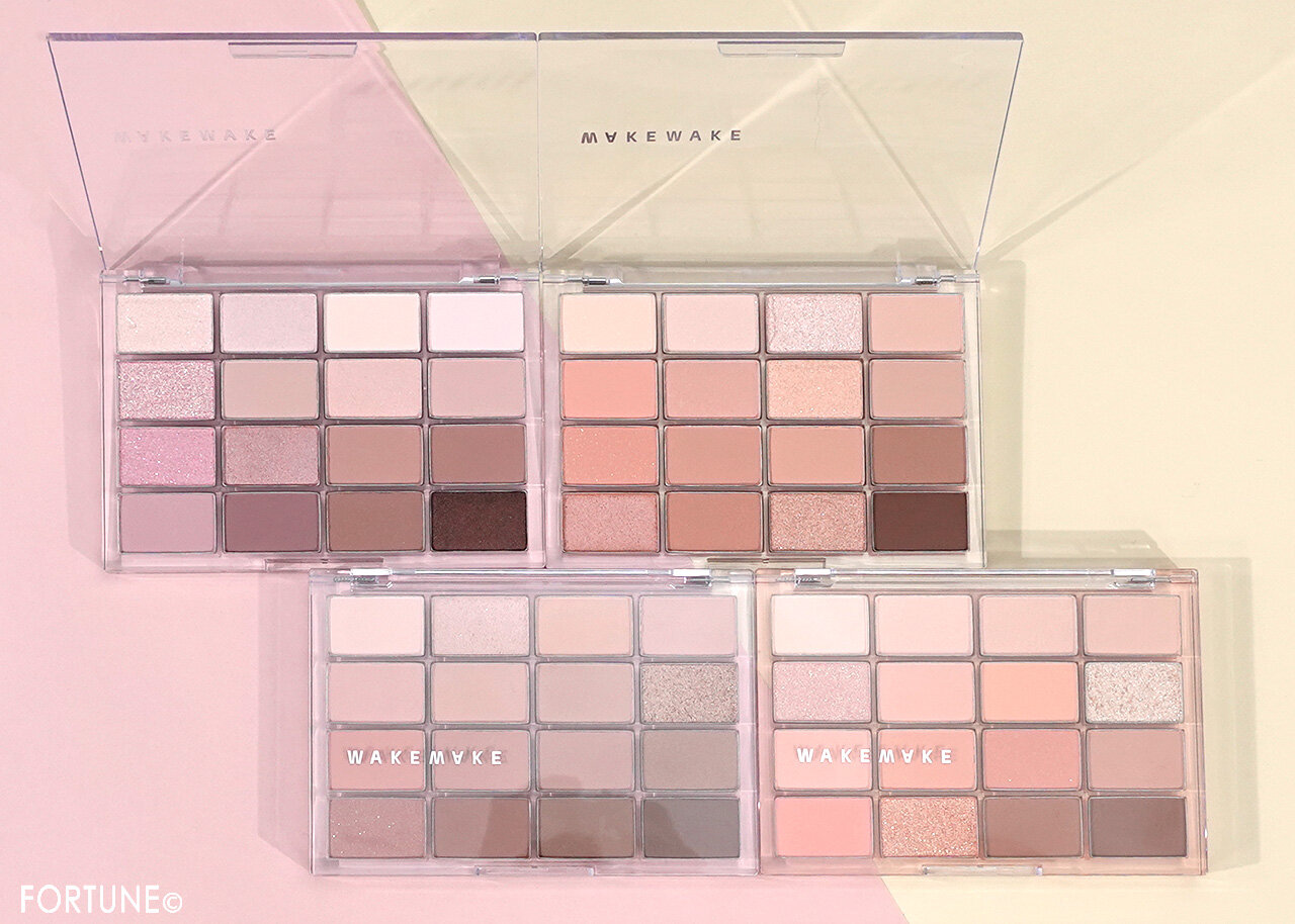 WAKEMAKE（ウェイクメイク）　2023年冬新作コスメ　『ソフトブラーリングアイパレット』