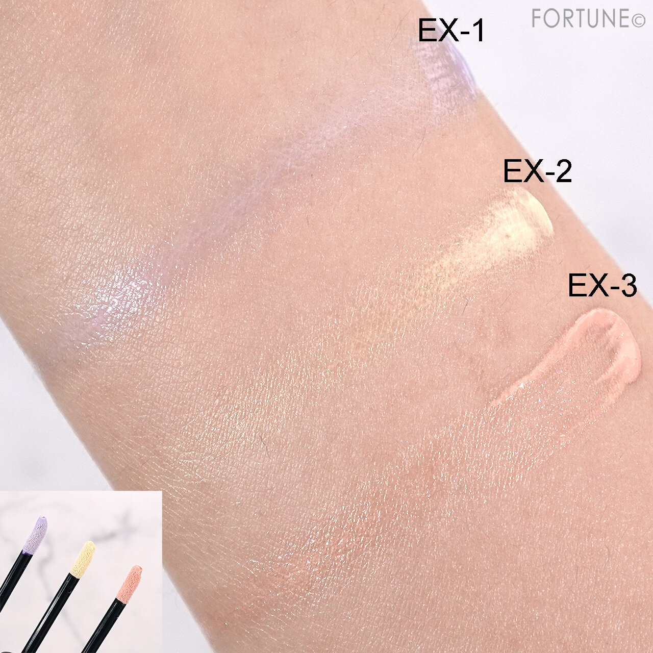 KATE（ケイト）｜カラーコントロールアイベース　スウォッチ