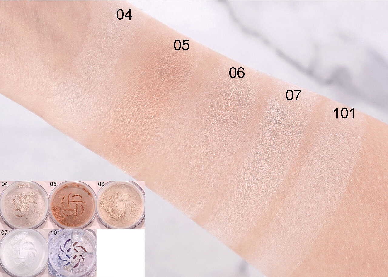 DECORTÉ（コスメデコルテ）　『コスメデコルテ　ルース パウダー』　04　05　06　07　101