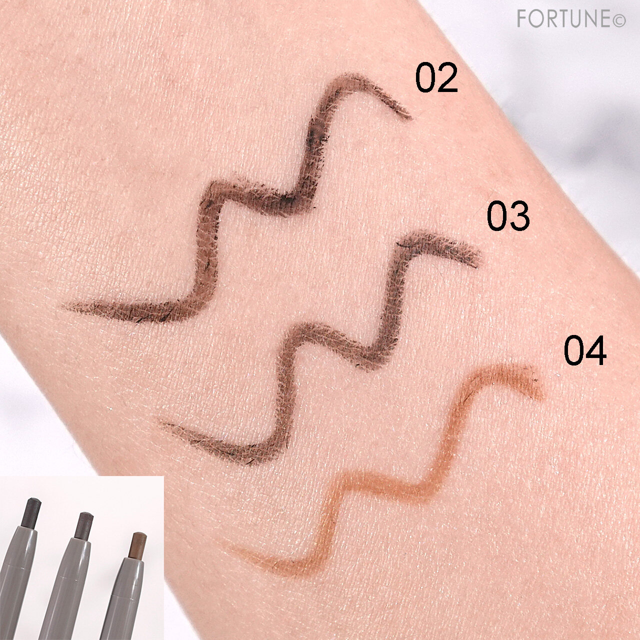 nobev（ノベブ）　『ノベブ　スリムエッジデュアルアイライナー』　02　03　04