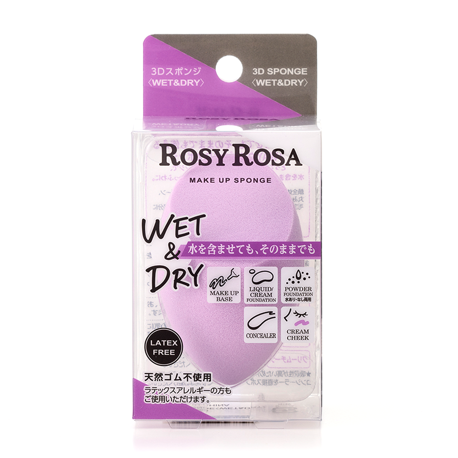 ROSY ROSA（ロージーローザ）　3Dスポンジ<WET&DRY>