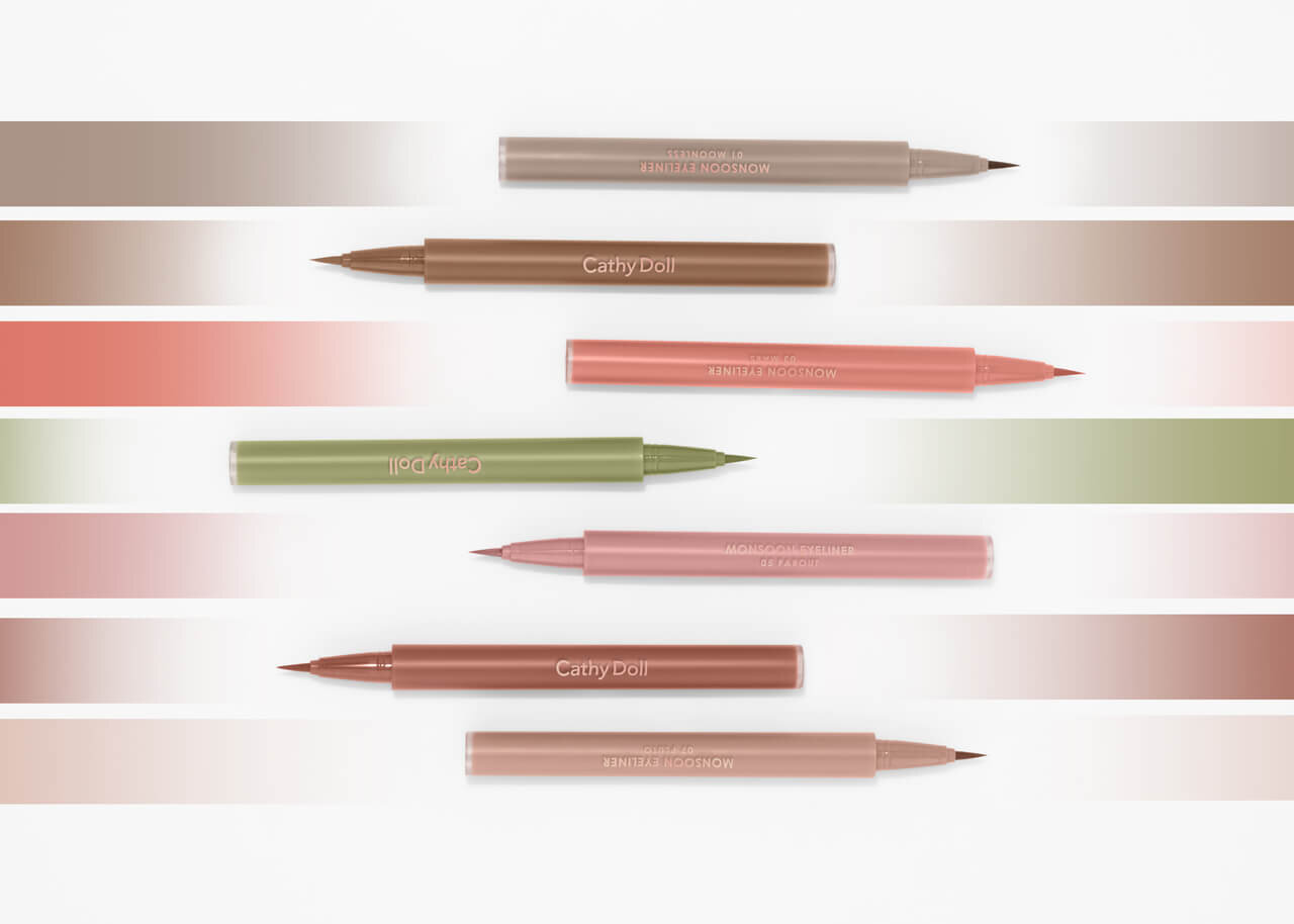キャシードール「Cathy Doll モンスーンアイライナー」タイコスメ