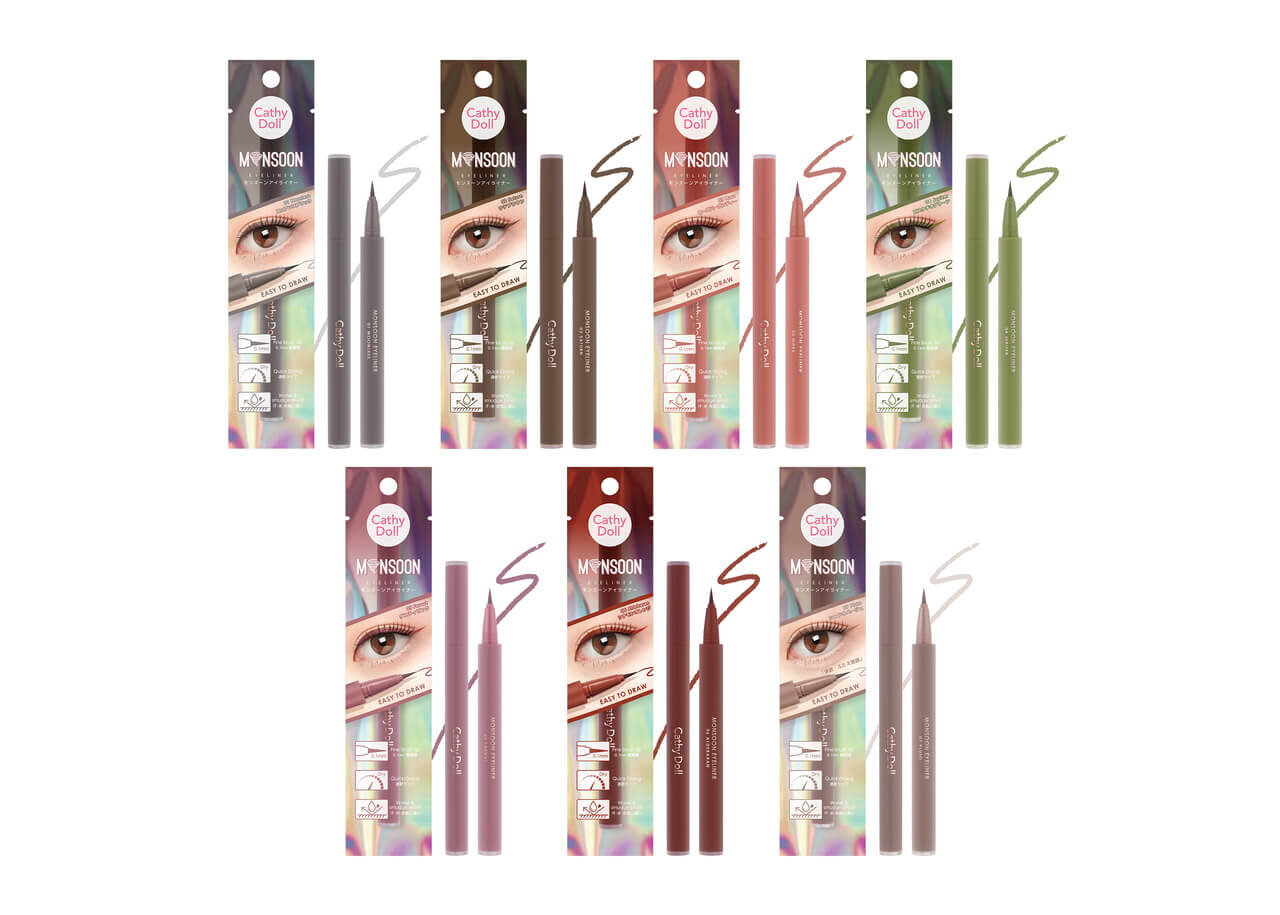 キャシードール「Cathy Doll モンスーンアイライナー」タイコスメ