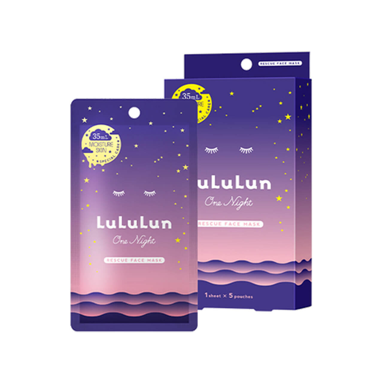LuLuLun（ルルルン）　ルルルンワンナイト レスキュー保湿