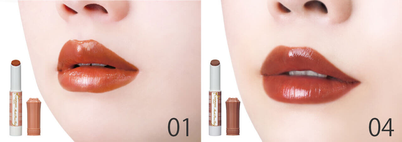 CANMAKE（キャンメイク）　『むちぷるティント』　イエベ秋　01　04