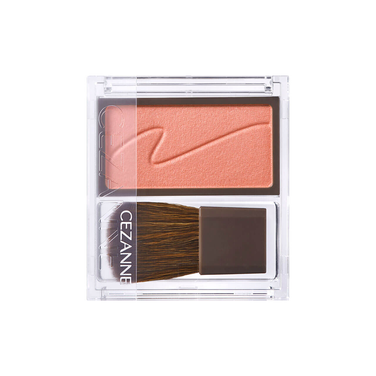 CEZANNE（セザンヌ）　チークブラッシュ　01 フォギーローズ