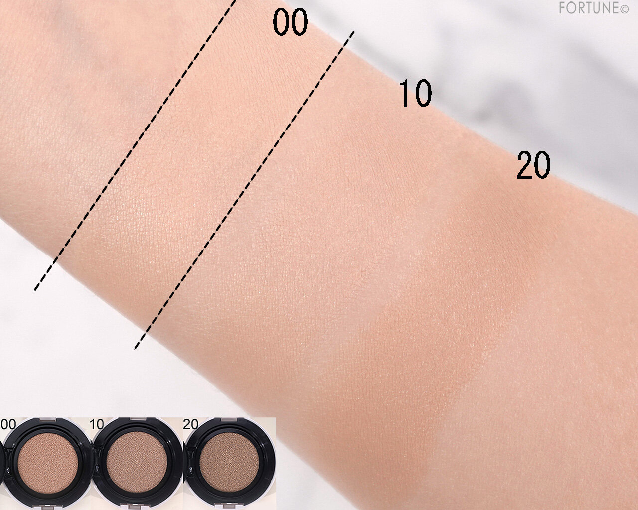 CEZANNE（セザンヌ）　『セザンヌ　シフォンフィットクッションファンデーション』　00　10　20