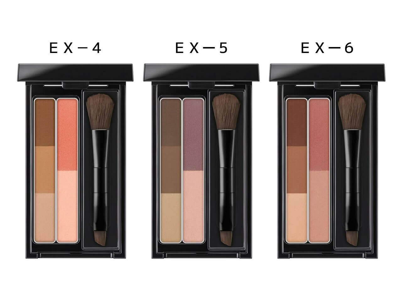 KATE（ケイト）　ケイト　デザイニングアイブロウ３Ｄ（デュアルカラー）　カラーバリエーション