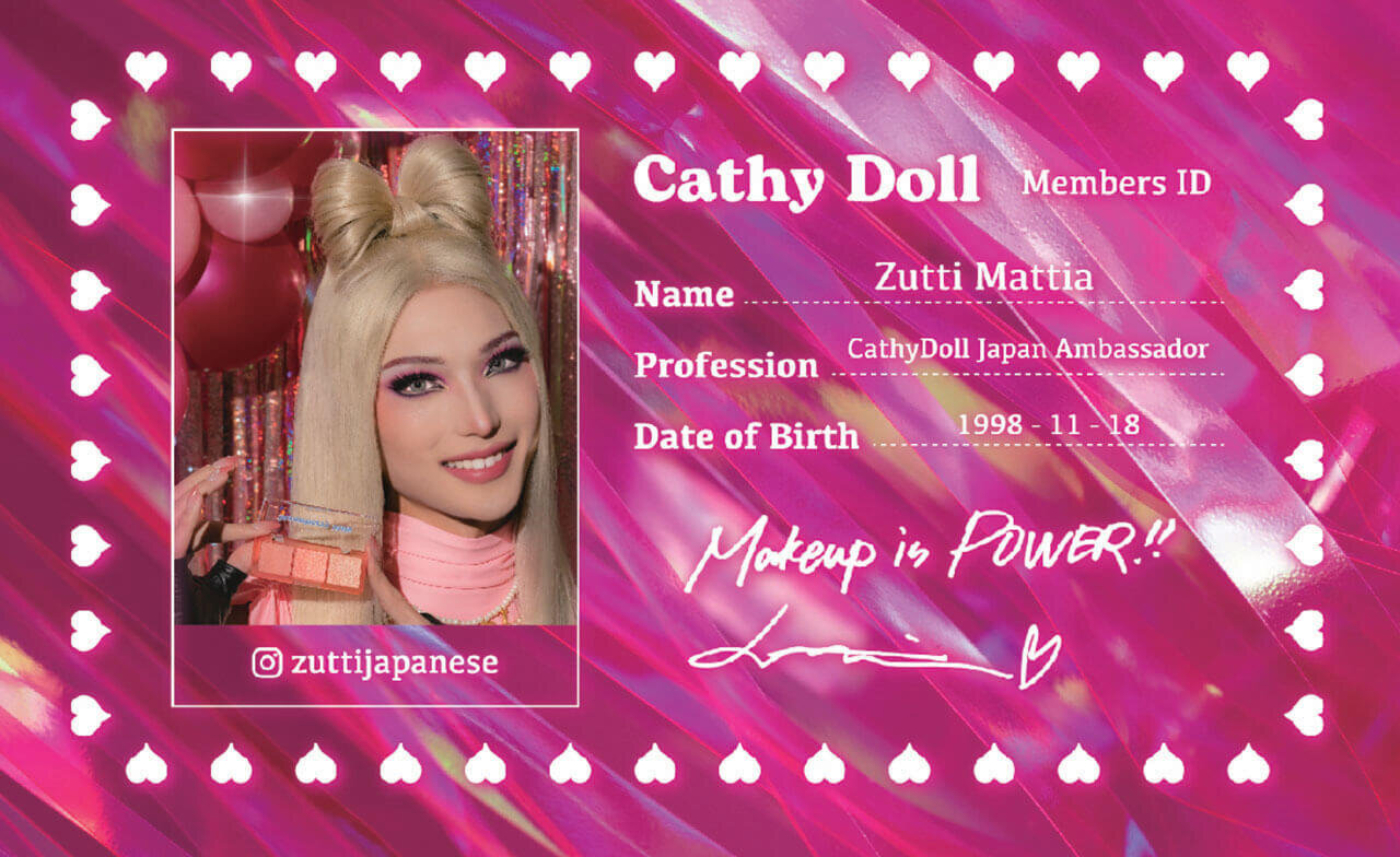 Cathy Doll（キャシードール）× Zutti Mattia（ズッチ マッティア）イベント