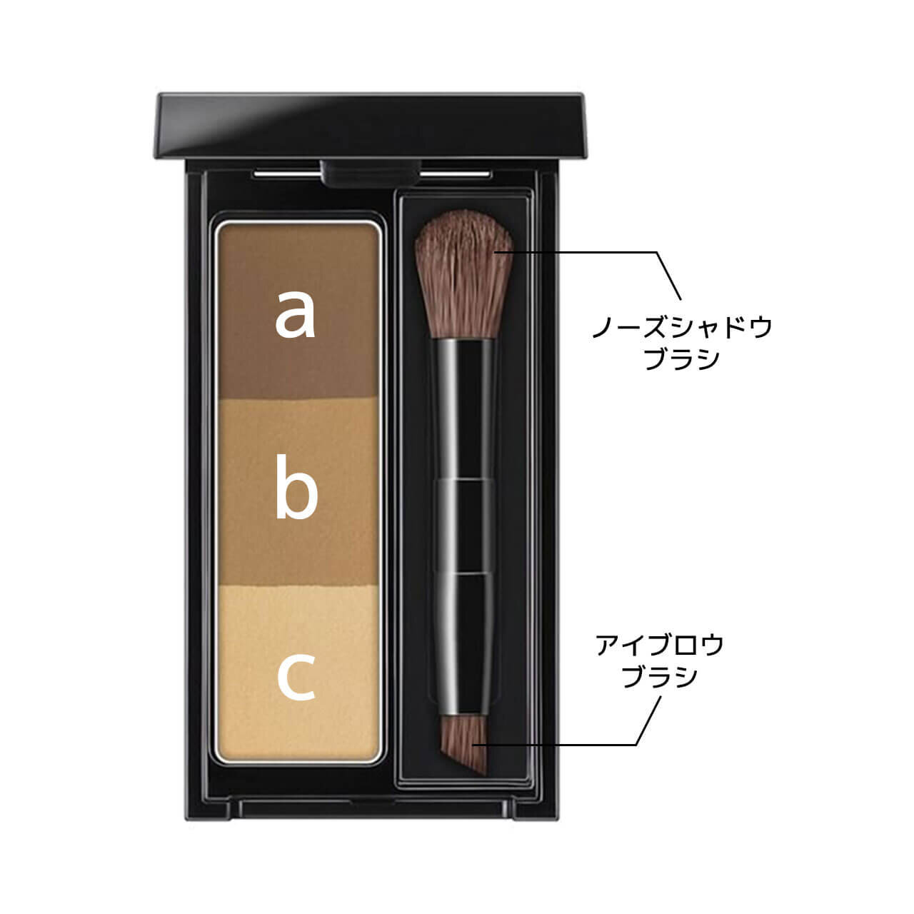 ケイト　デザイニングアイブロウ３Ｄ　使い方