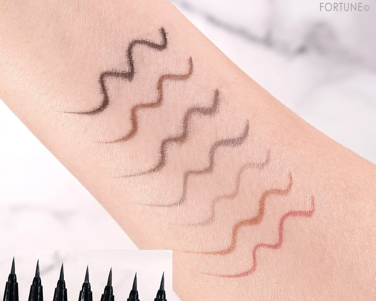 KATE（ケイト）　『ケイト　スーパーシャープライナーEX4.0』　BK-1　BR-1　BR-2　GY-1　BR-3　BR-4　BR-5