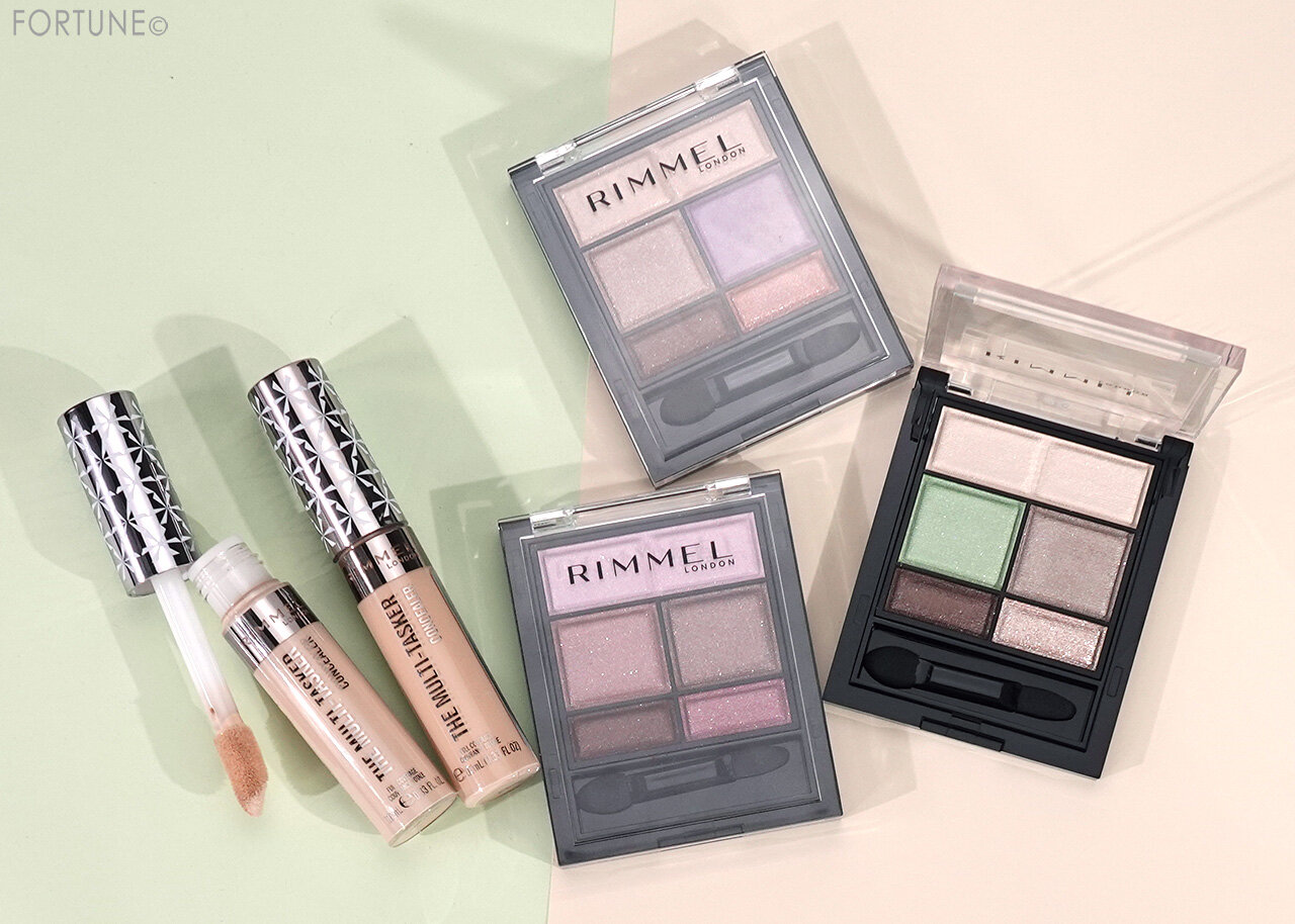 RIMMEL（リンメル）　2024年春夏新作コスメ　『ザ　マルチタスカー　コンシーラー』　『ワンダー　スウィート　アイシャドウ』