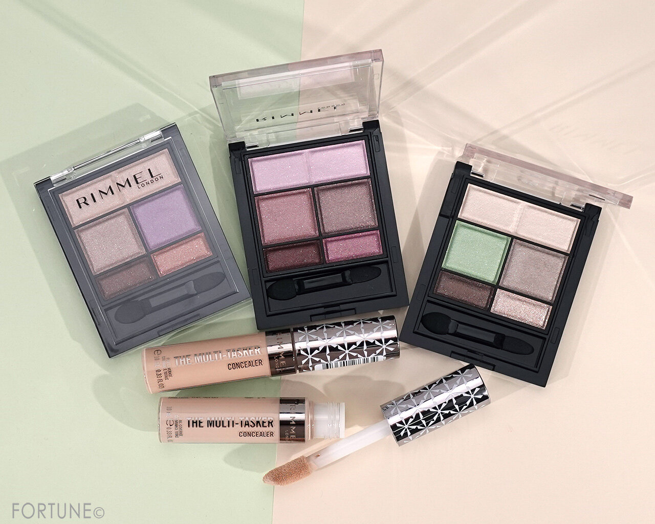 RIMMEL（リンメル）　2024年春夏新作コスメ　『ザ　マルチタスカー　コンシーラー』　『ワンダー　スウィート　アイシャドウ』