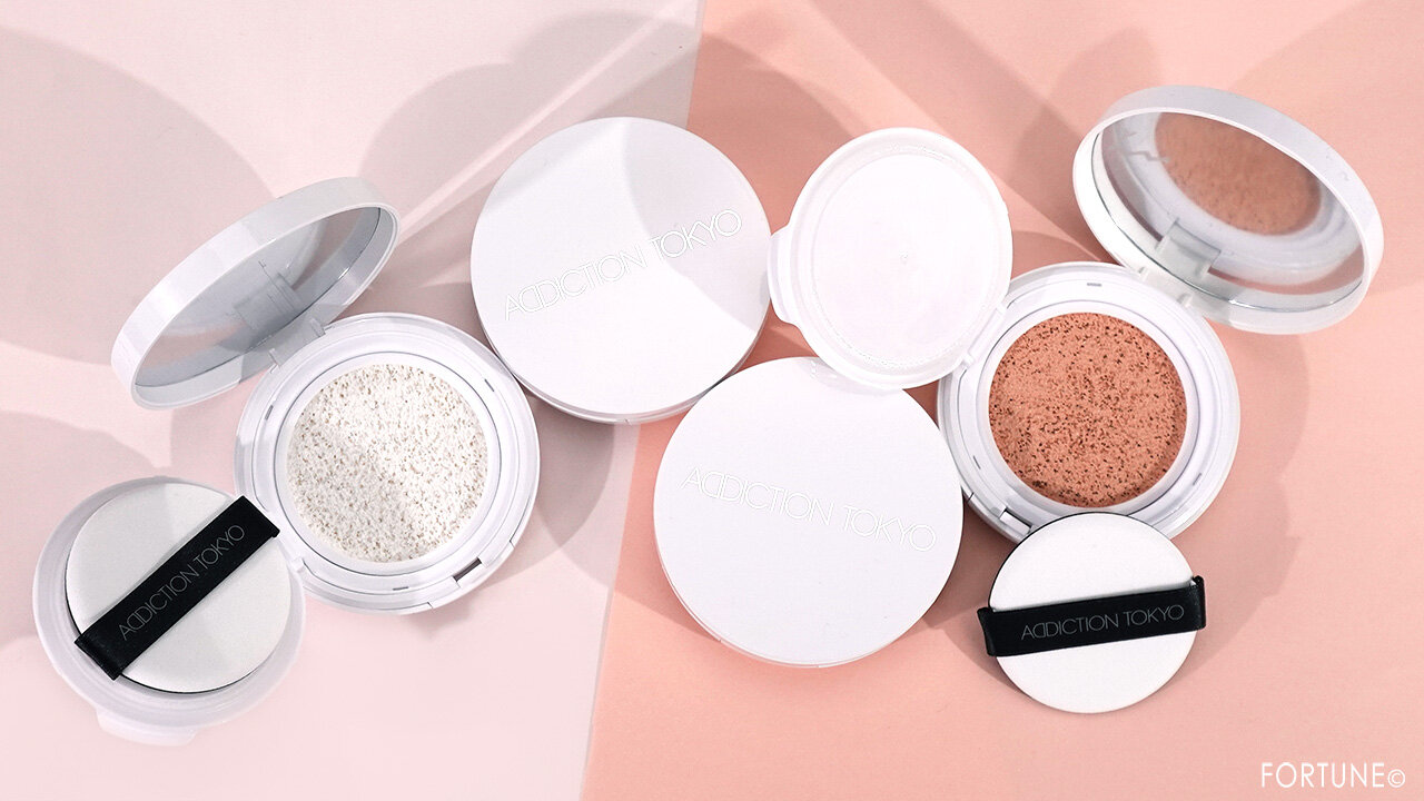 ADDICTION（アディクション）　2024年夏新作コスメ　『アディクション　スキンケアUV タッチアップ クッション』