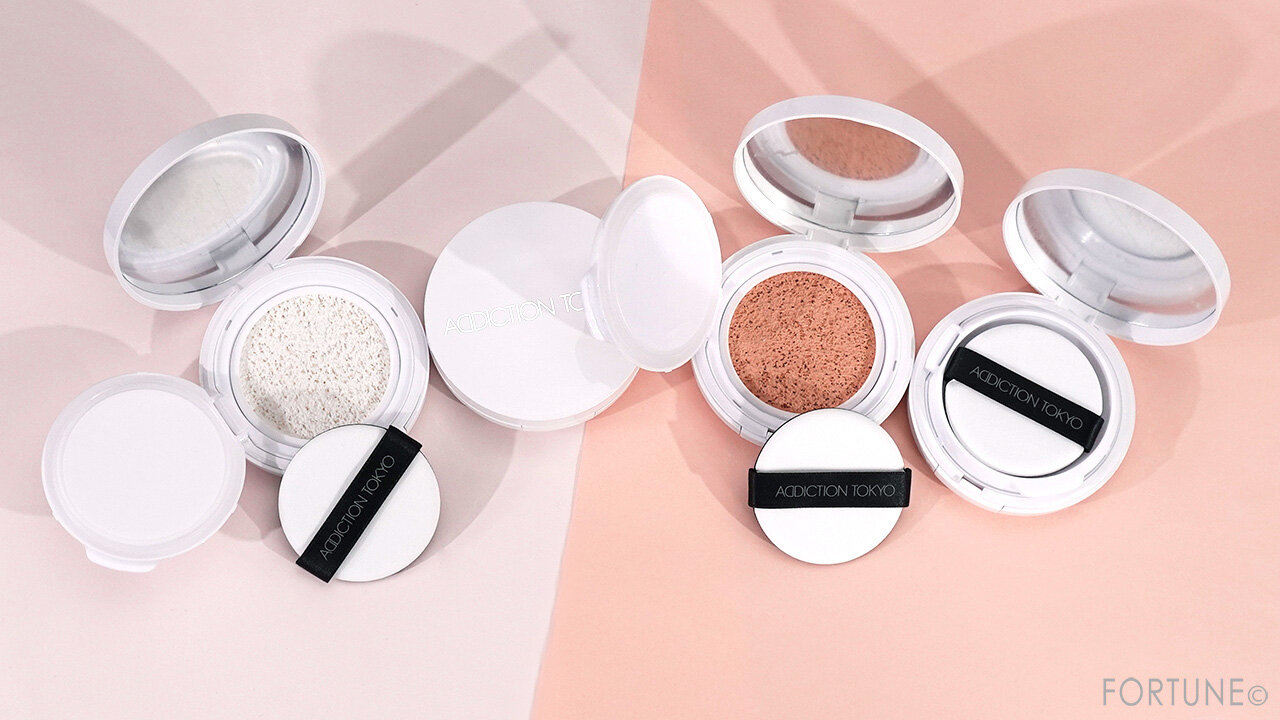 ADDICTION（アディクション）　2024年夏新作コスメ　『アディクション　スキンケアUV タッチアップ クッション』 