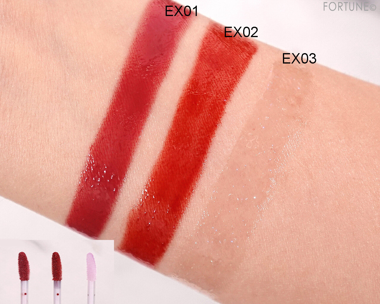 LUNASOL（ルナソル）　リップグロウフラッシュ　EX01 EX02 EX03