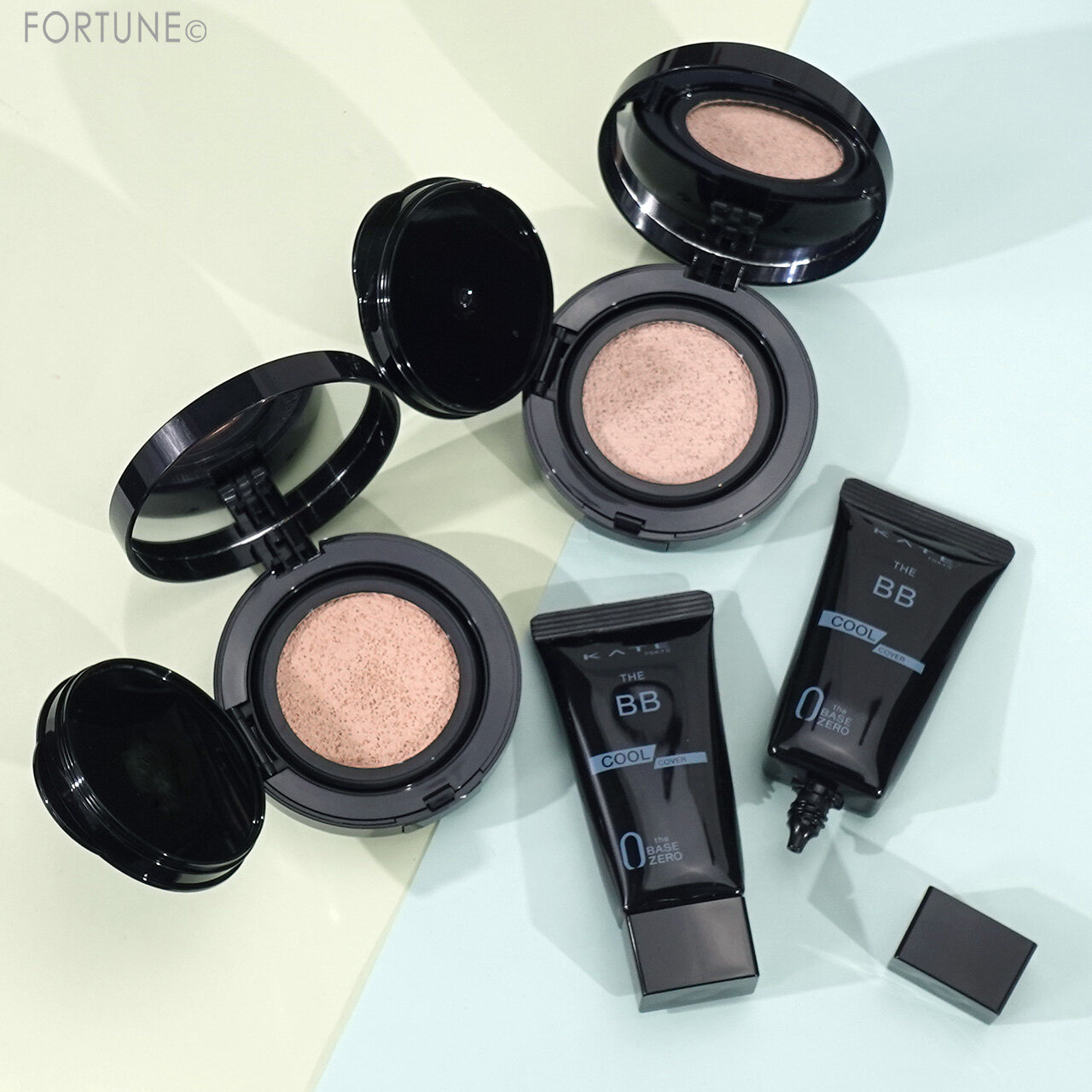 KATE（ケイト）　2024年夏新作コスメ　『ケイト　カラー＆カバークッション』　『ケイト　ザＢＢ（クール＆カバー）』　