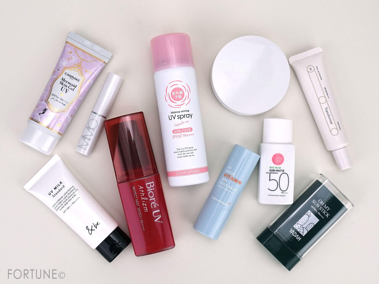 日焼け止め　塗り直し　持ち運び