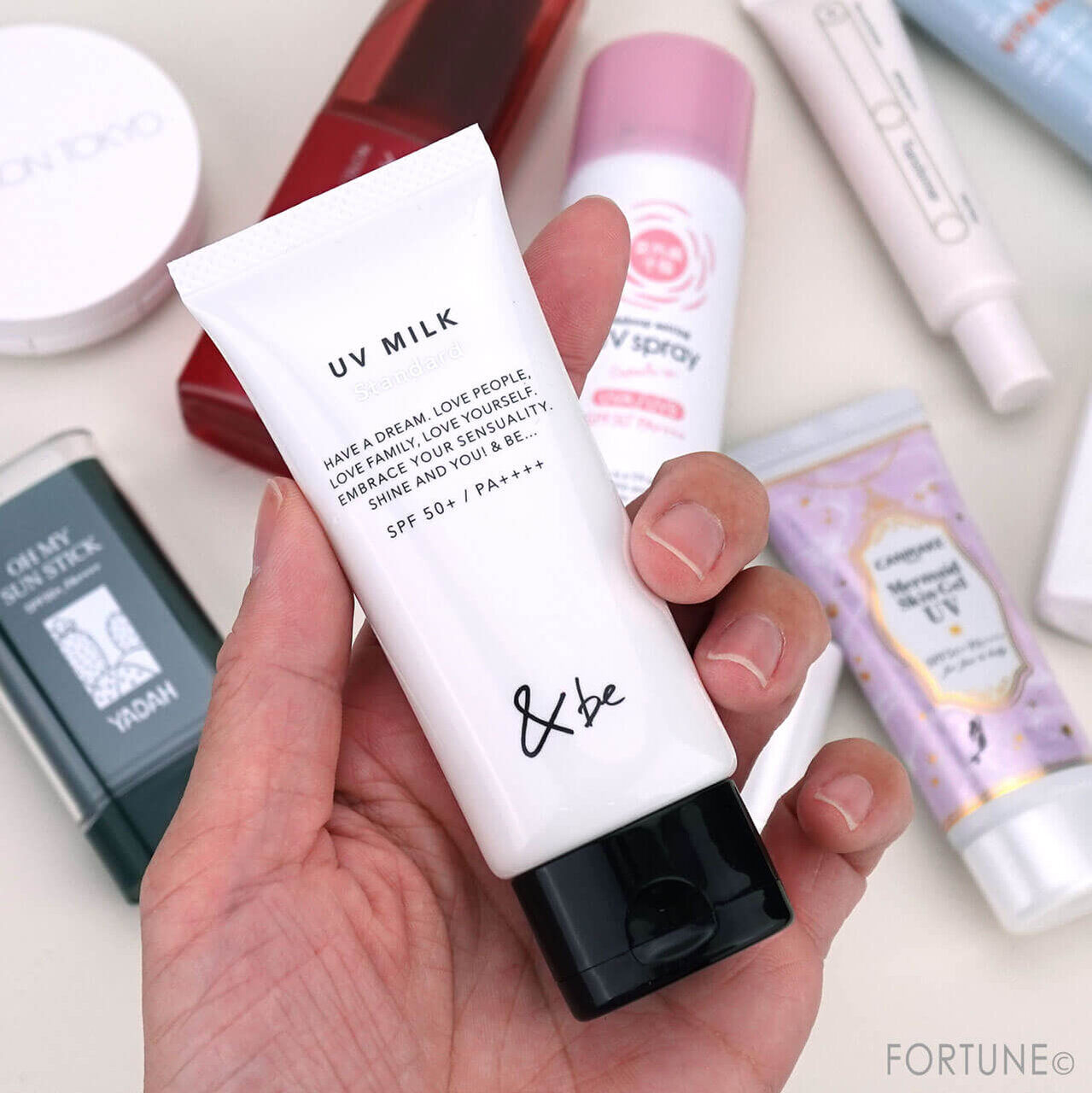 日焼け止め　塗り直し　持ち運び