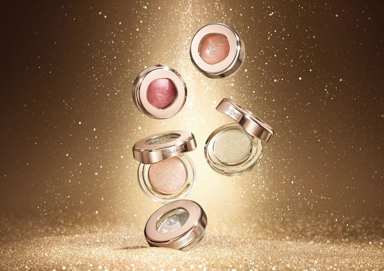 DECORTÉ（コスメデコルテ）　2024年秋新作コスメ　『コスメデコルテ　アイグロウジェム　スキンシャドウ』　　『コスメデコルテ　ダズリング ジェム』