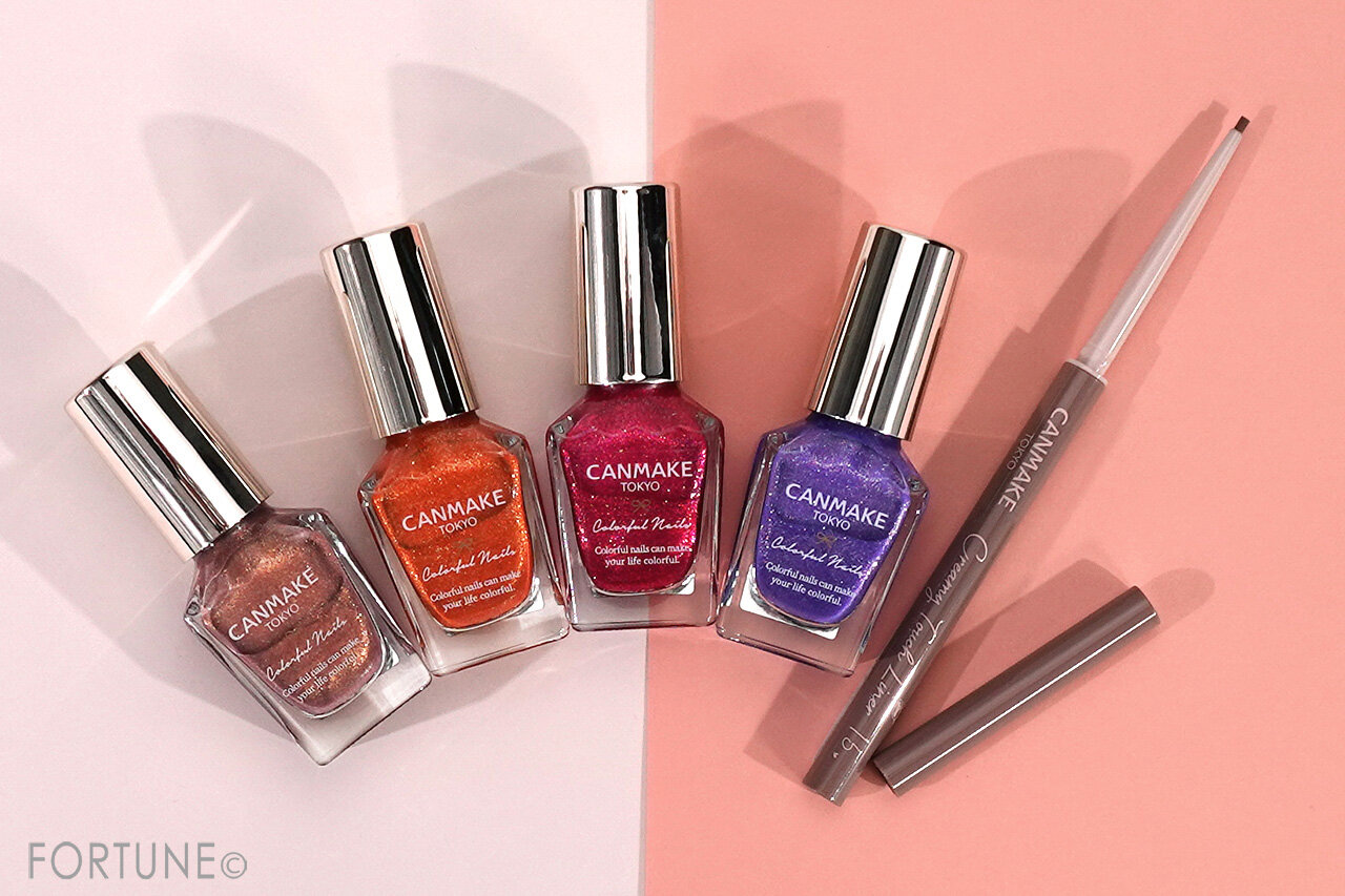 CANMAKE（キャンメイク）　2024年夏新作コスメ　『クリーミータッチライナー』　『カラフルネイルズ』