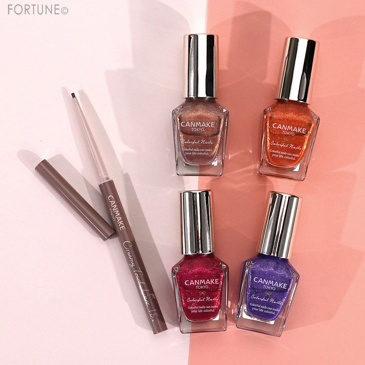 CANMAKE（キャンメイク）　2024年夏新作コスメ　『クリーミータッチライナー』　『カラフルネイルズ』