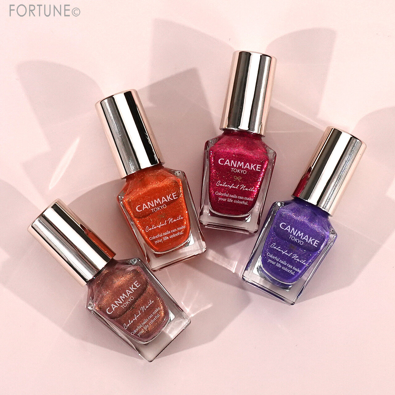 CANMAKE（キャンメイク）　『カラフルネイルズ』　N99　N100　N101　N102