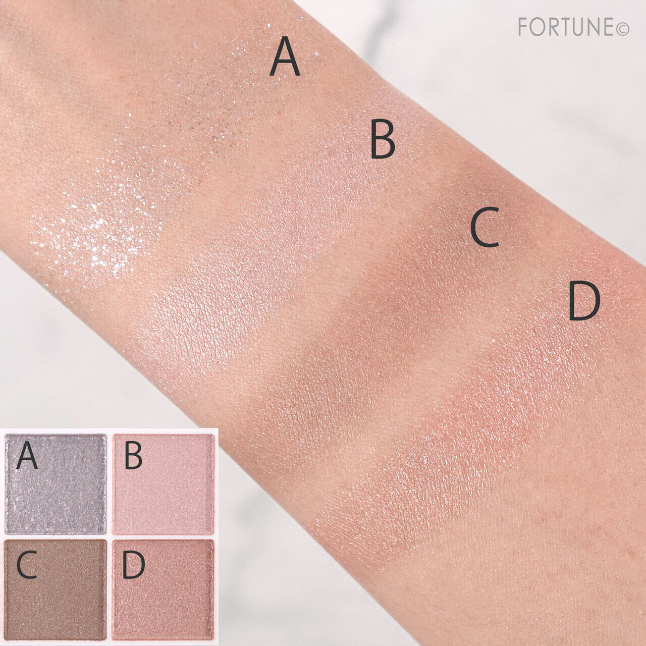 セザンヌ ペールトーンアイシャドウ　02 シェリーピンク