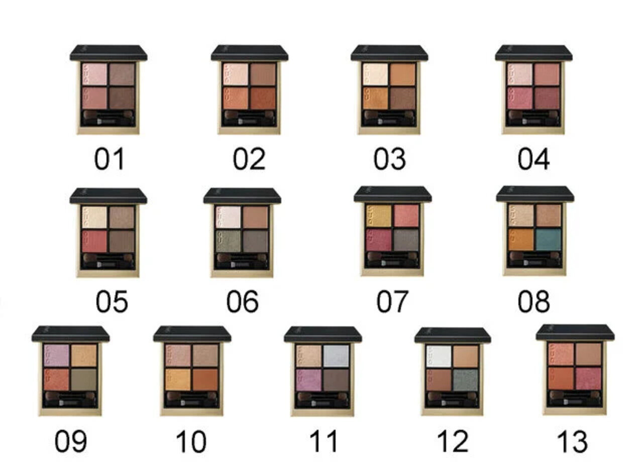 SUQQU（スック）　シグニチャー カラー アイズ　カラーバリエーション