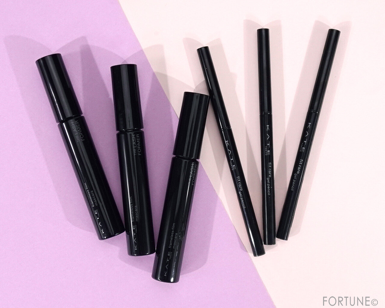 KATE（ケイト）　2024年夏新作コスメ　『ケイト　レアフィットジェルペンシルN』　『ケイト　フレームレスフィルムマスカラ』