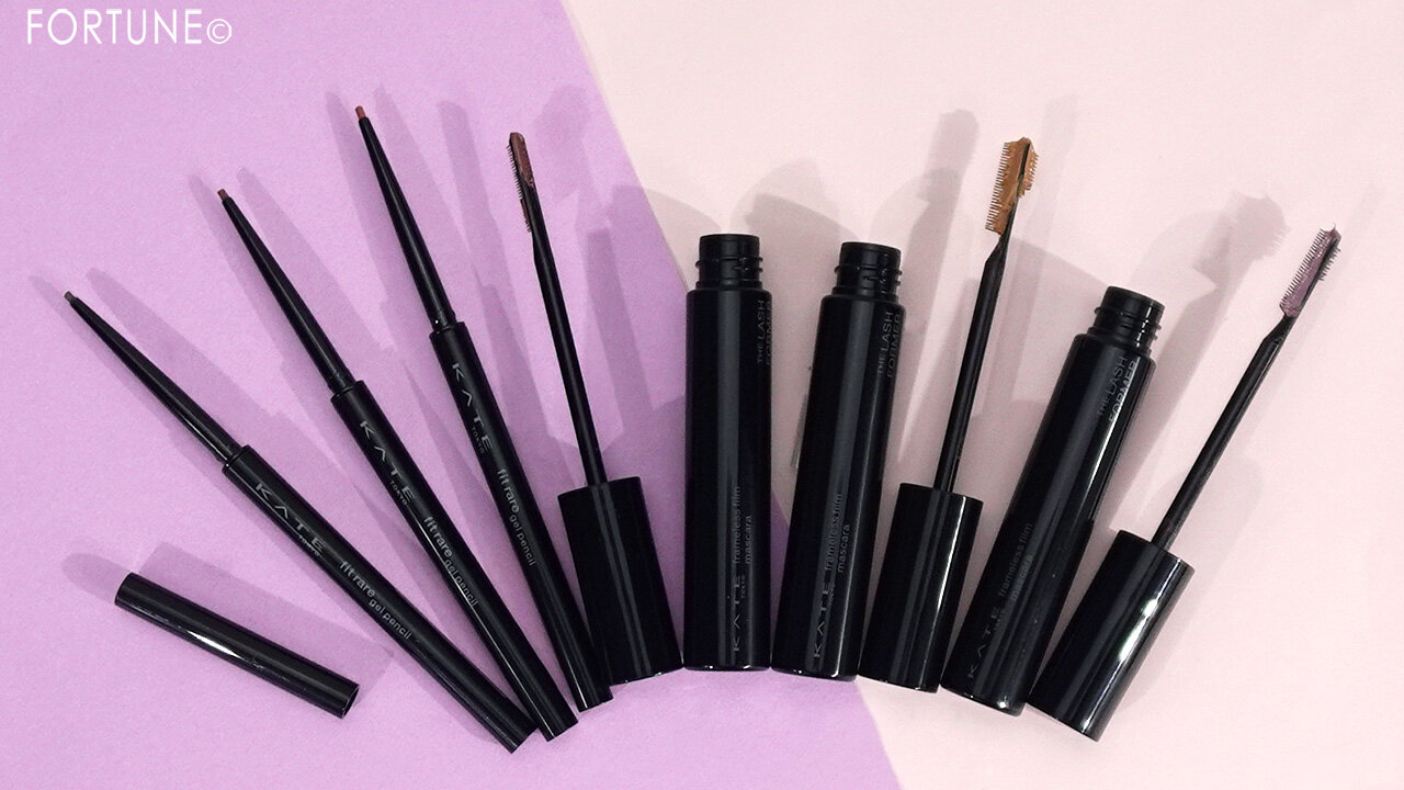 KATE（ケイト）　2024年夏新作コスメ　『ケイト　レアフィットジェルペンシルN』　『ケイト　フレームレスフィルムマスカラ』