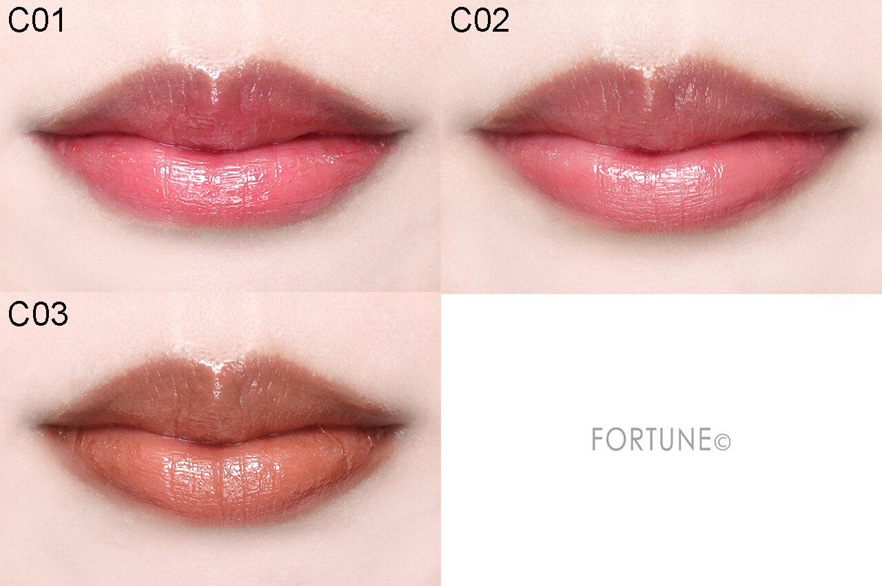 KATE（ケイト）　『ケイト　リップモンスター　クリアトーン』　C01　C02　C03