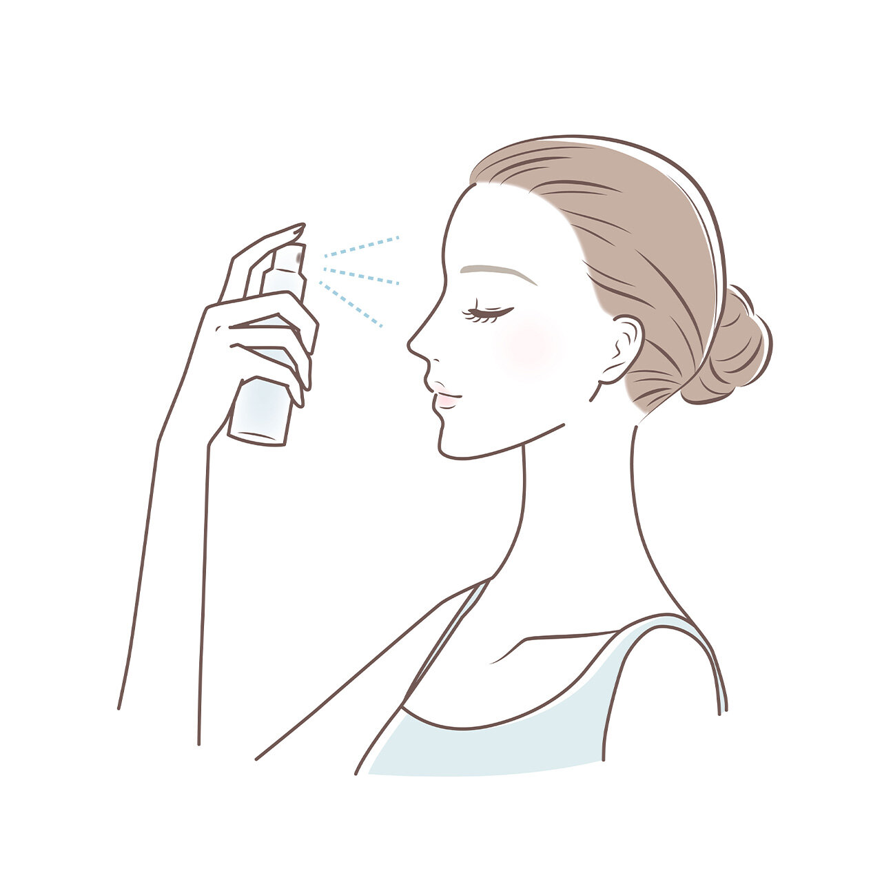 メイクキープミスト　おすすめの使い方