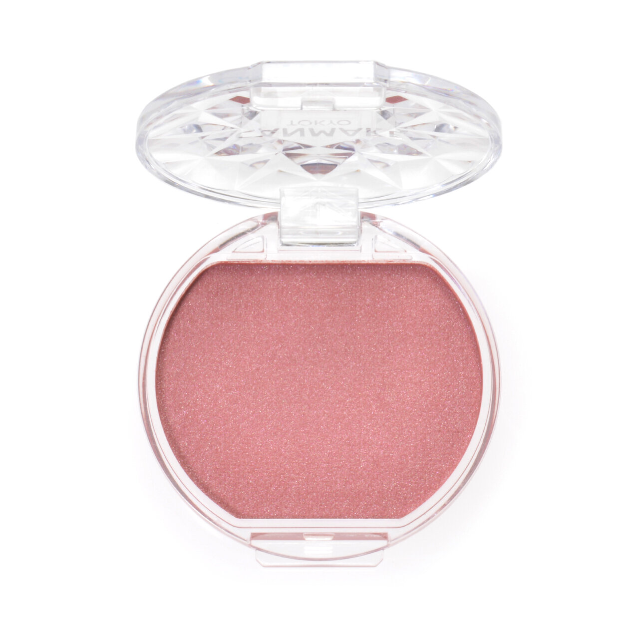 CANMAKE（キャンメイク）　『クリームチーク（パールタイプ）』　P02 ローズペタル