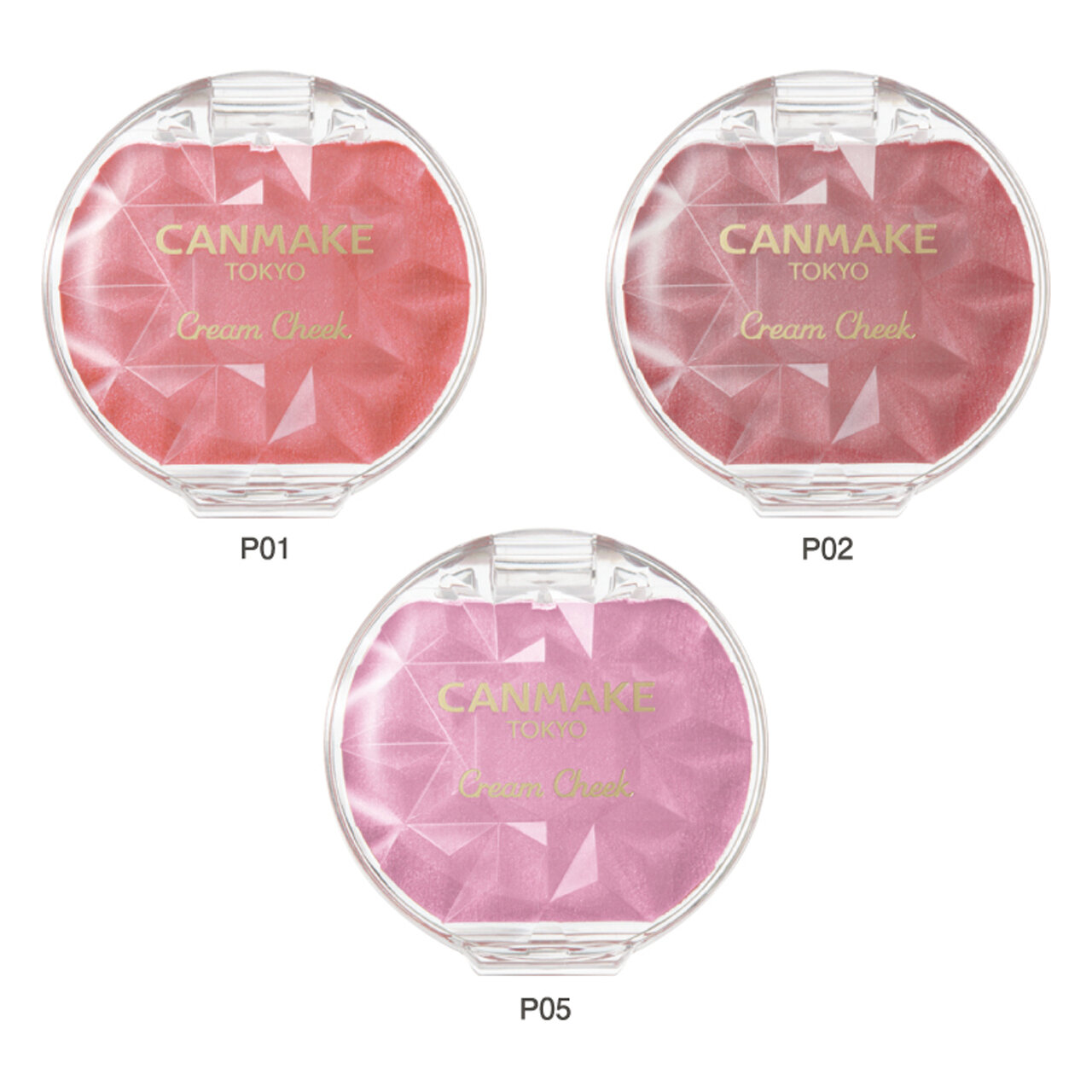 CANMAKE（キャンメイク）　『クリームチーク（パールタイプ）』