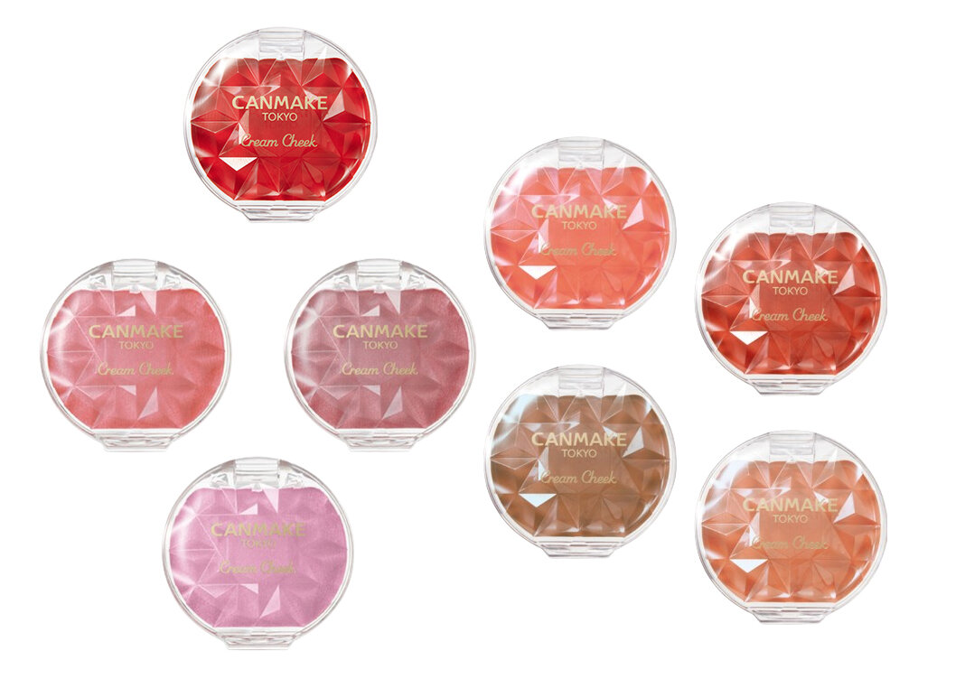 CANMAKE（キャンメイク）『クリームチーク』　2024年最新版　人気色ランキング