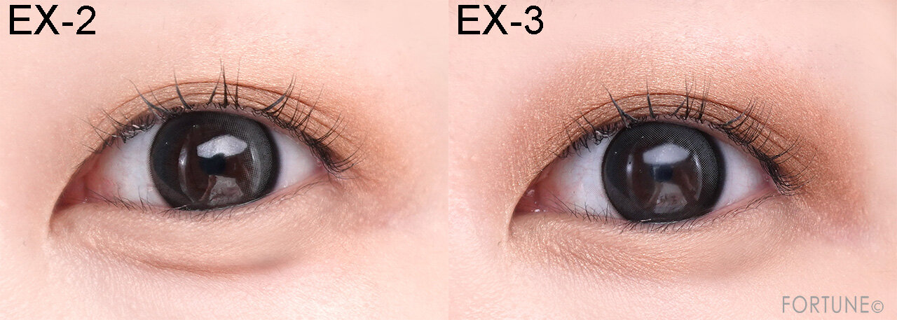 KATE（ケイト）　『ケイト　デザイニングブラウンアイズ』　EX-2　EX-3