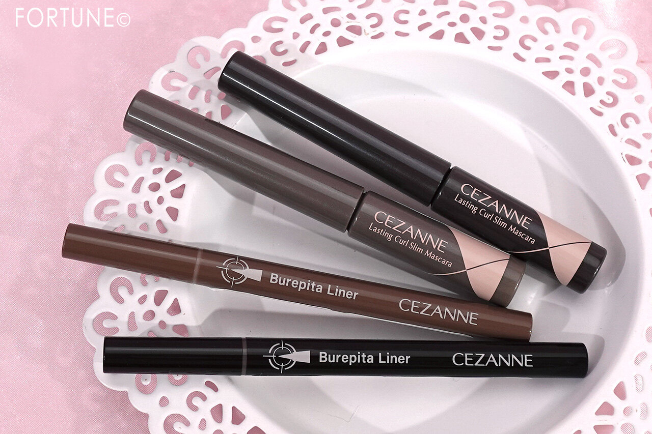 CEZANNE（セザンヌ）　2024年秋新作コスメ　『セザンヌ　耐久カールスリムマスカラ』『セザンヌ　ブレぴたライナー』