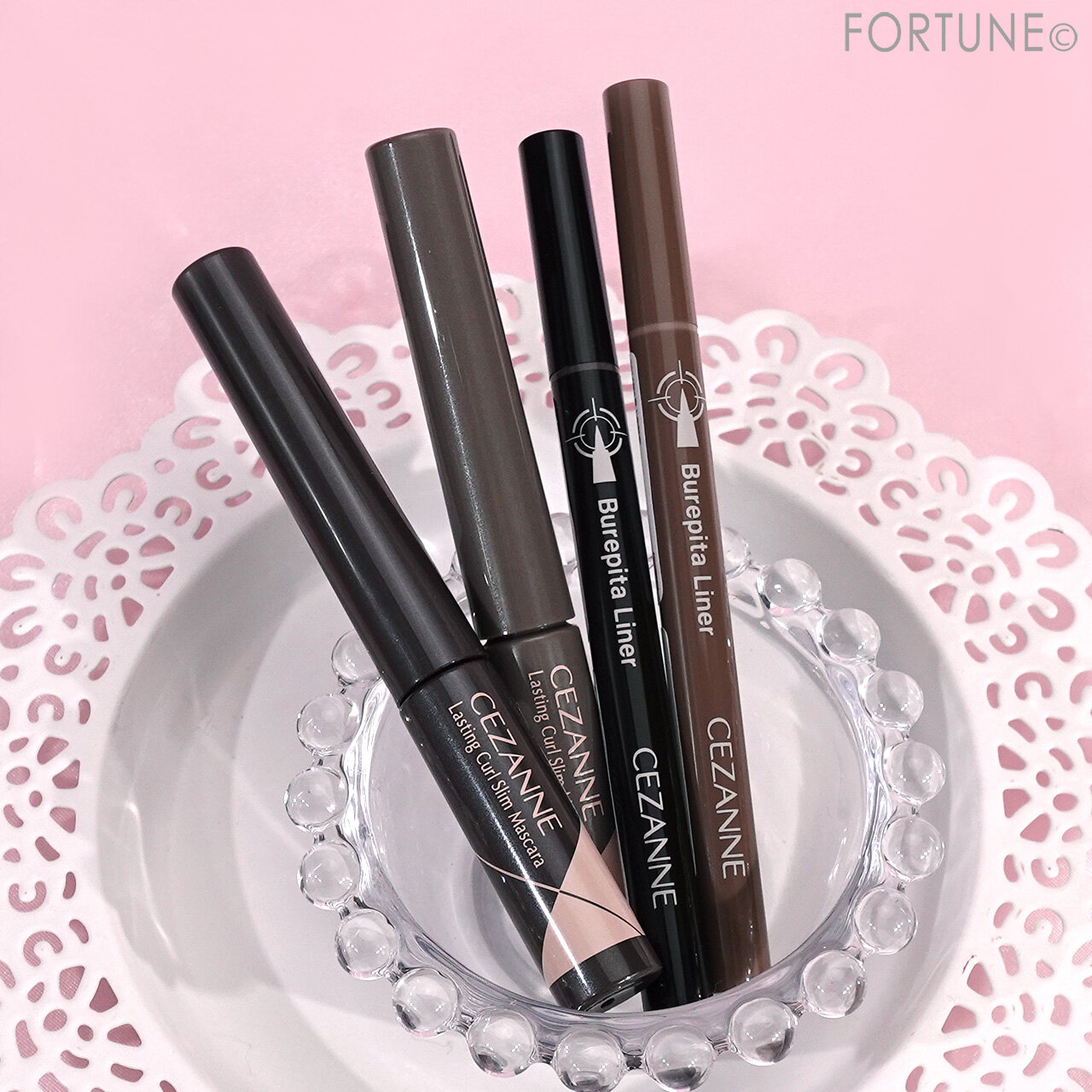 CEZANNE（セザンヌ）　2024年秋新作コスメ　『セザンヌ　耐久カールスリムマスカラ』『セザンヌ　ブレぴたライナー』