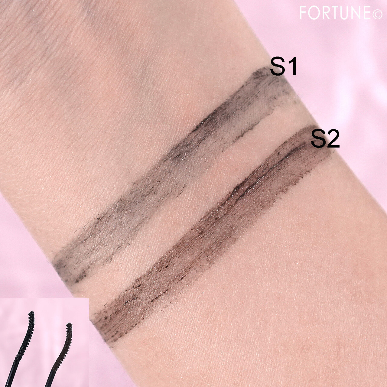 CEZANNE（セザンヌ）　『セザンヌ　耐久カールスリムマスカラ』　S1　S2