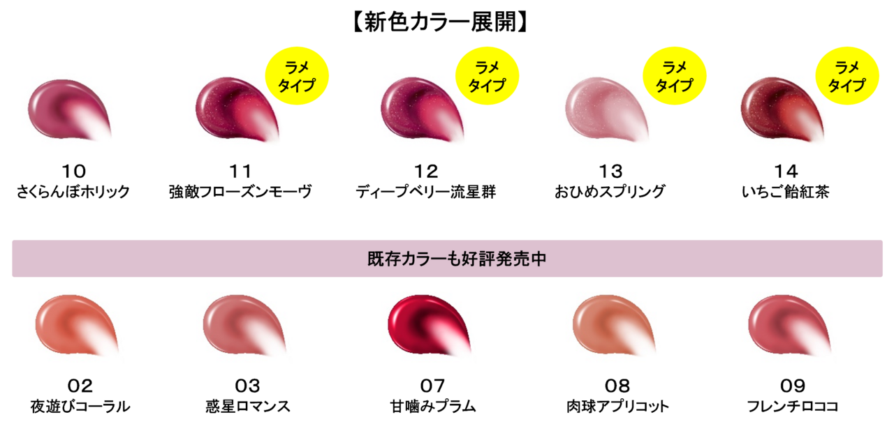KiSS（キス）　リップアーマー　2024年秋新色