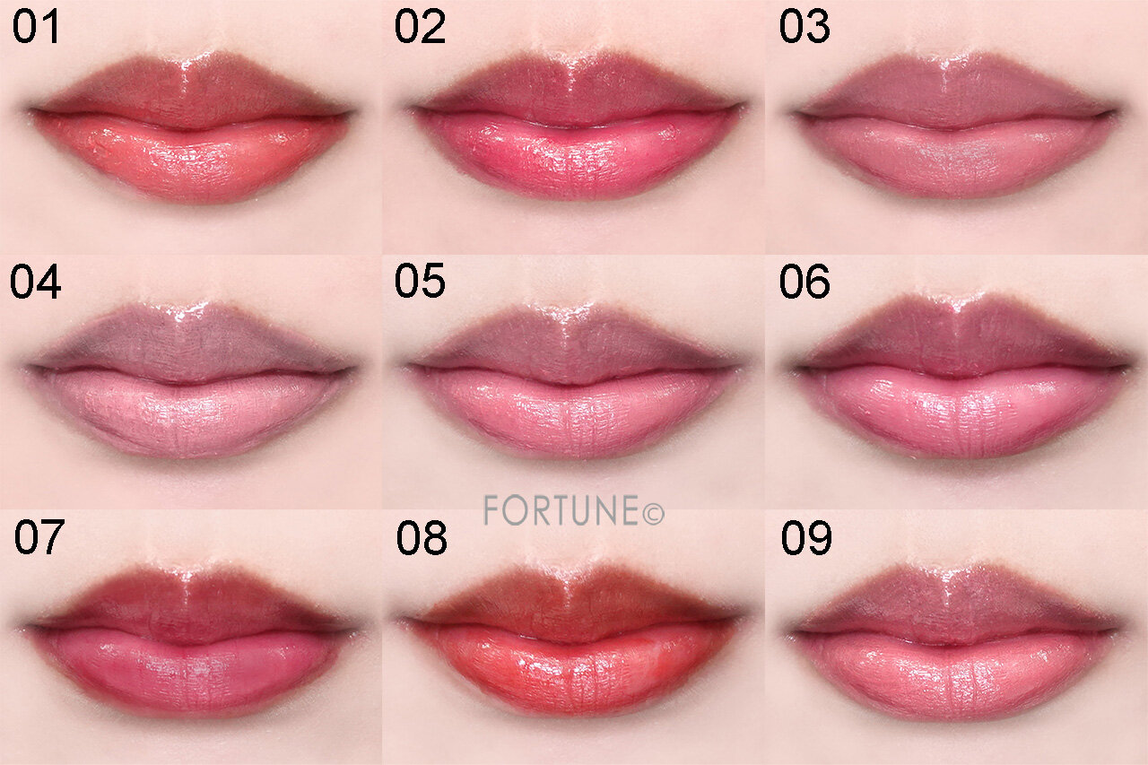 JILLSTUART（ジルスチュアート）　リップブロッサム グロウ　スウォッチ